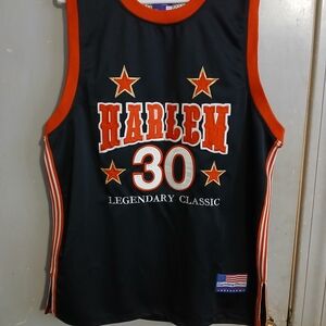 Men's Athletic Jersey- Black and Orange